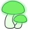 Green Glowshroom