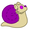 Pretty Purple Snailcat Plushie